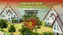🎊 KỲ NGHỈ LỄ QUỐC KHÁNH THÊM TRỌN VẸN TẠI DALAT WONDER RESORT!